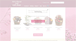 Desktop Screenshot of flosfloral.com